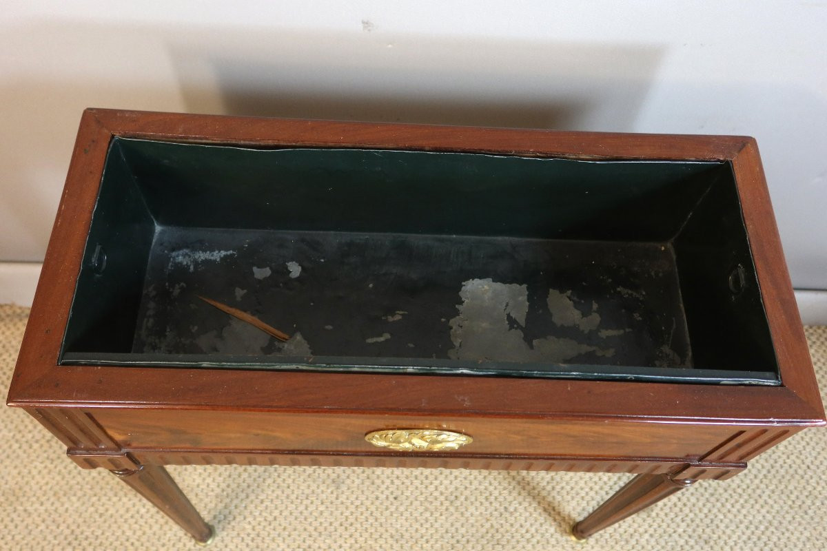 Jardinière en acajou style Louis XVI-photo-4