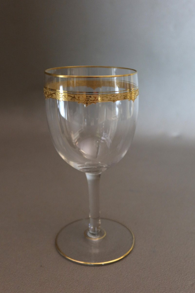 Saint Louis Roty Crystal Glass Set 48 Pièces-photo-6
