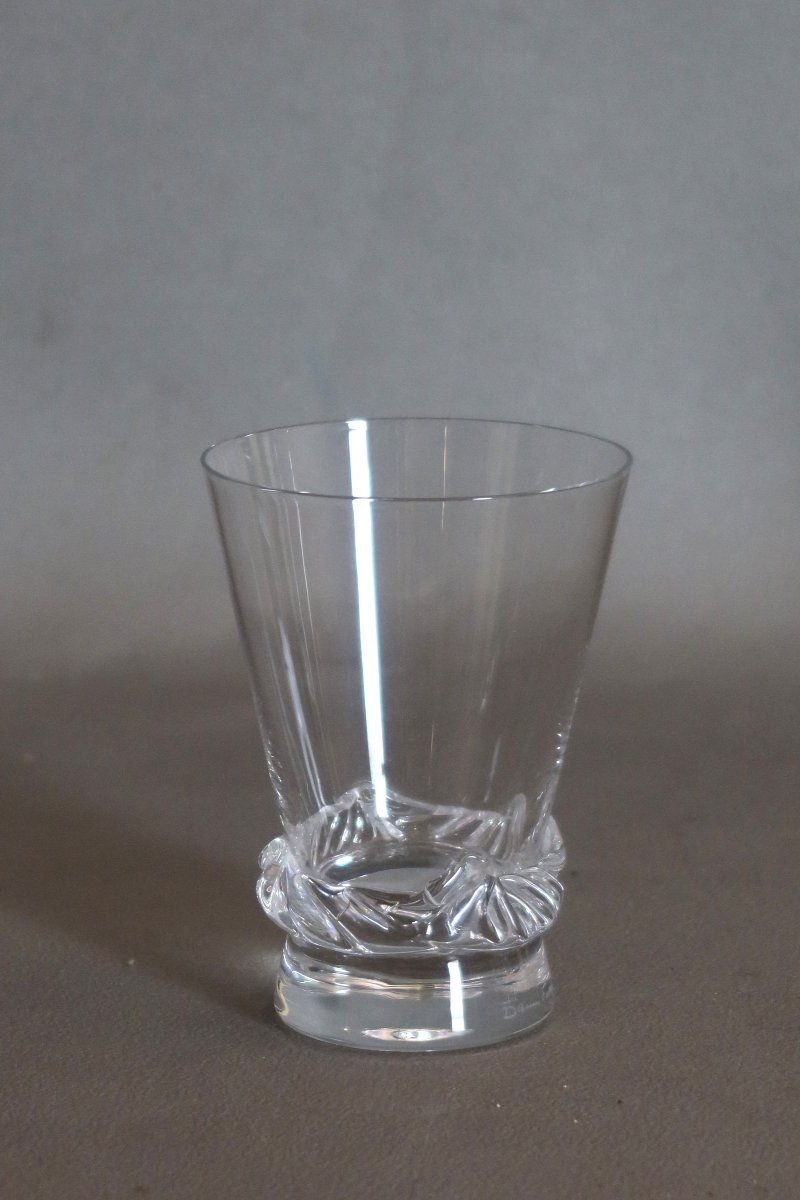 Service de verres cristal de la maison Daum modèle SORCY 50 pièces-photo-3