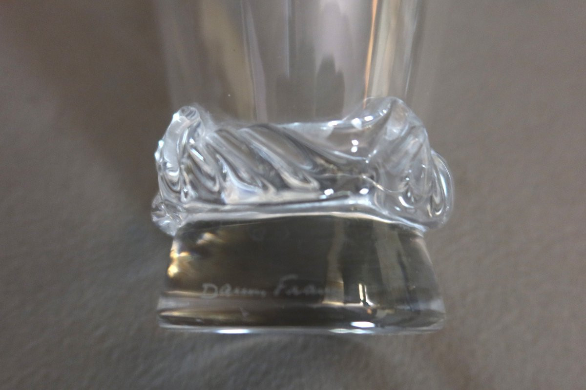 Service de verres cristal de la maison Daum modèle SORCY 50 pièces-photo-5