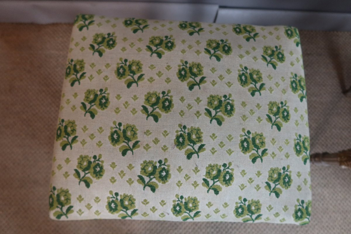 Pair Of Louis XVI Stools, 19th Century-photo-2