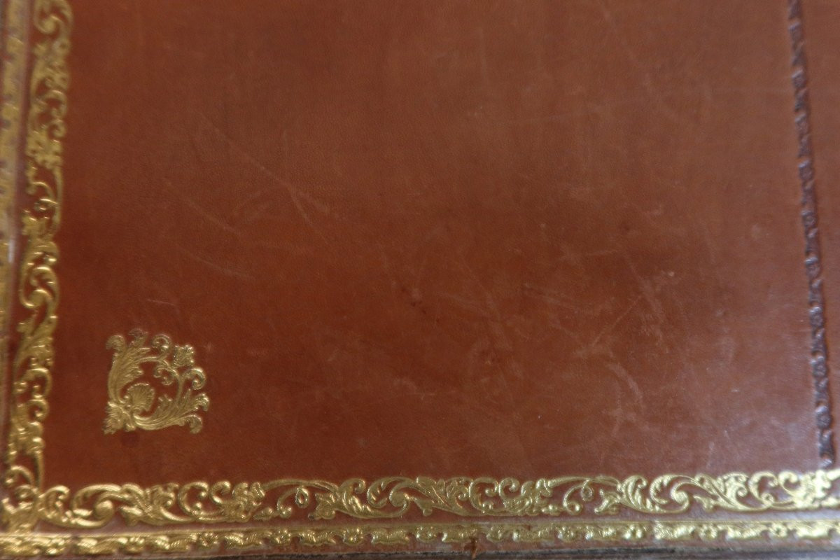 Bureau style Louis XV époque XIXème siècle-photo-4