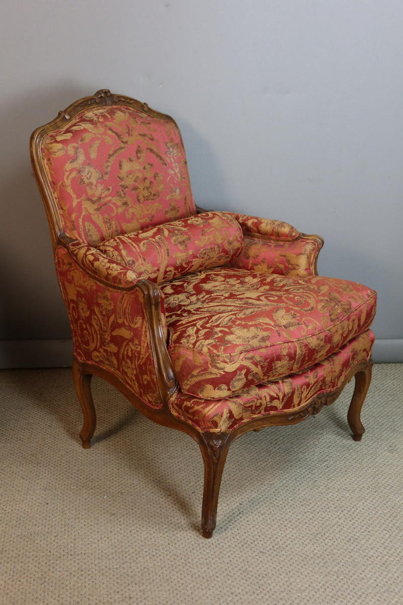 Louis XV Shepherd's Chair Stamped Sulpice Brizard-photo-6