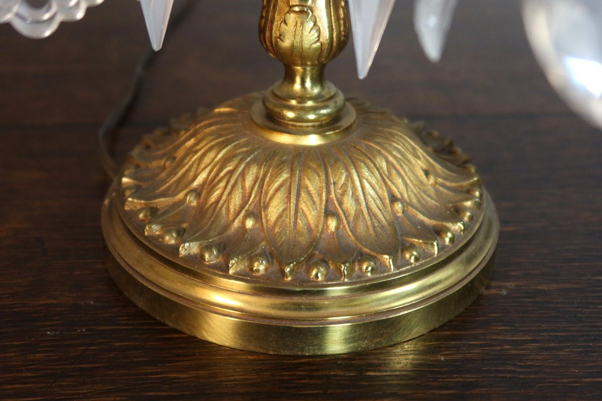 Pair Of Large Louis XVI Style Girandoles-photo-5
