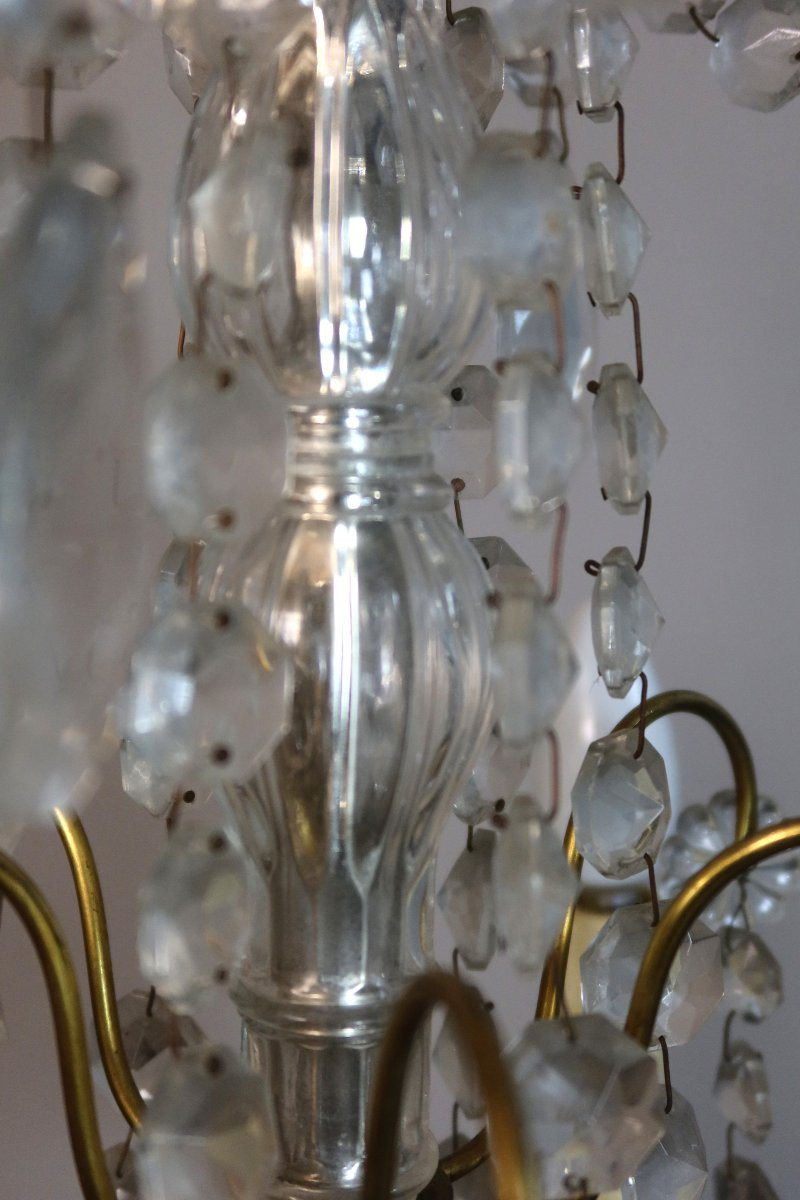 Pair Of Large Louis XVI Style Girandoles-photo-8