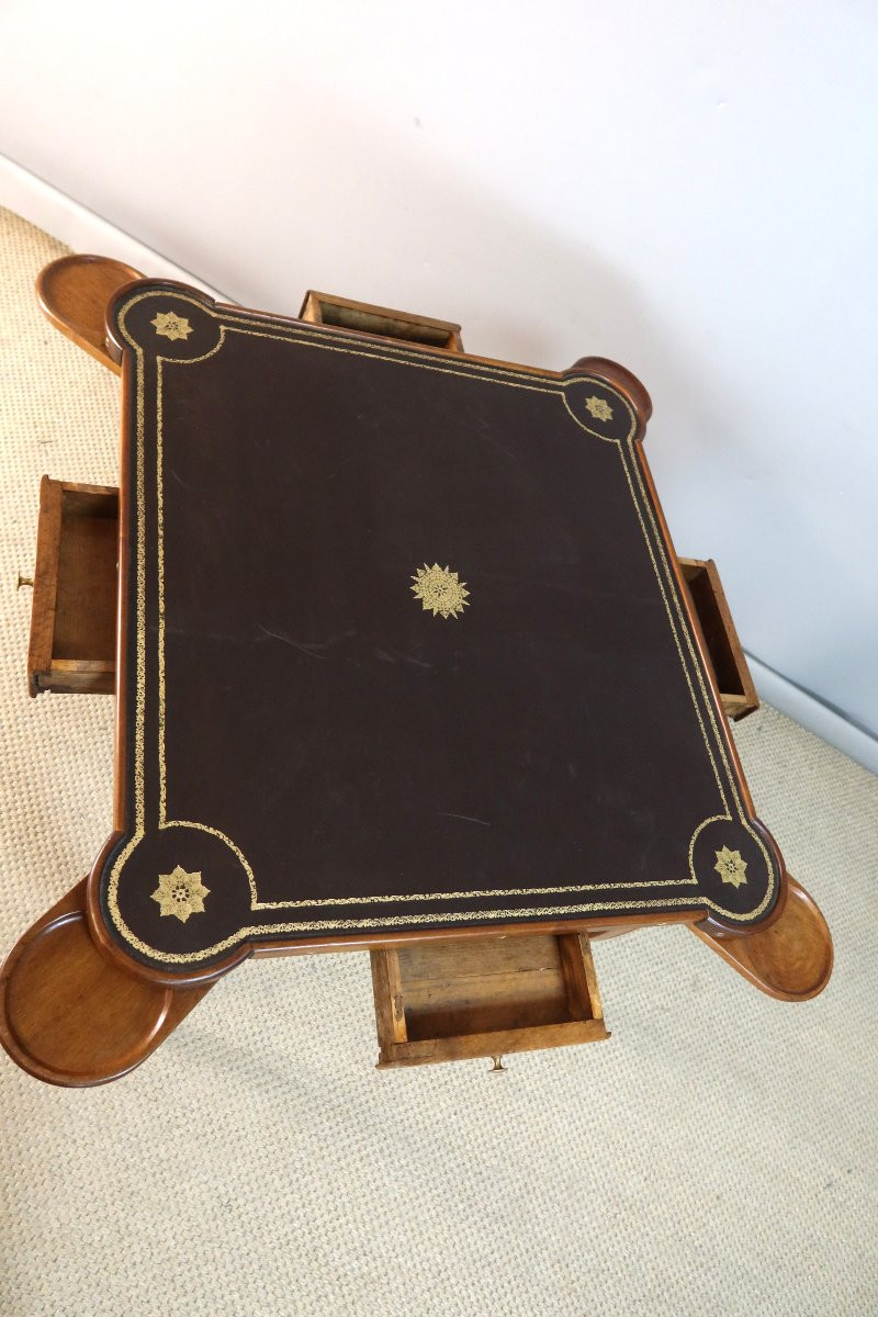 Louis XV Games Table-photo-2