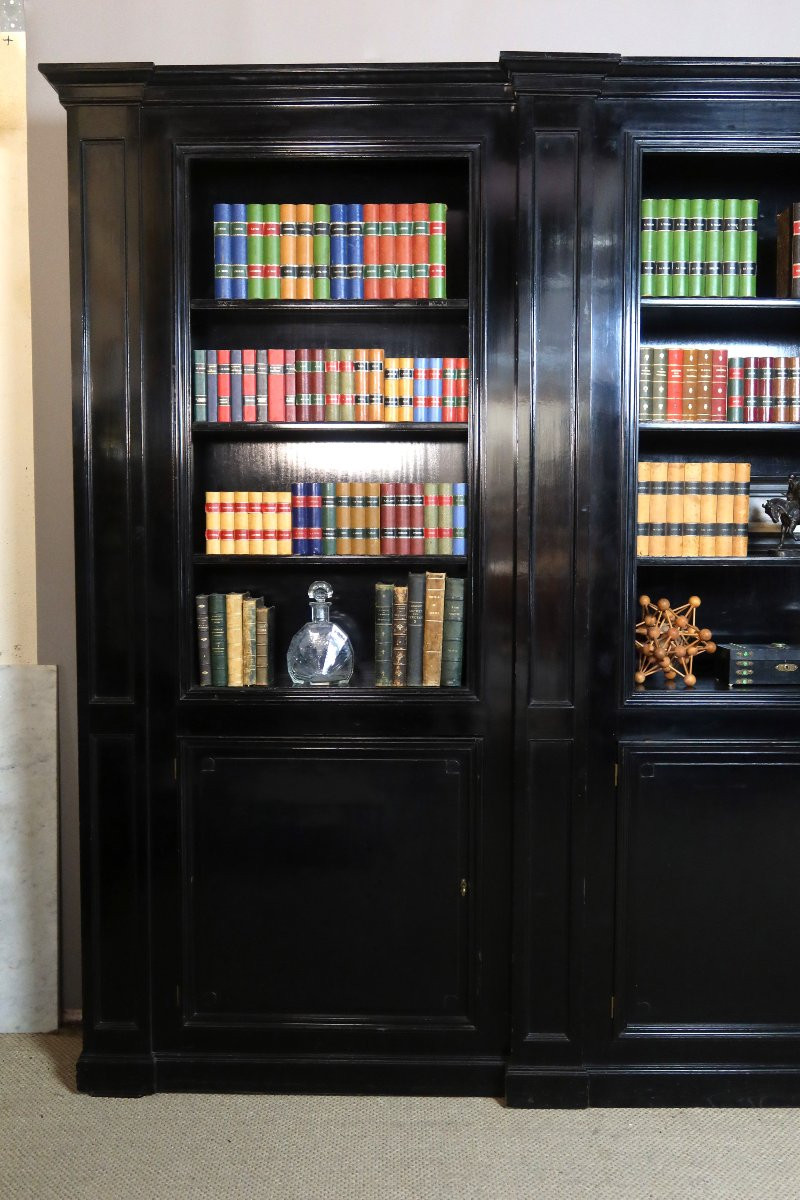 Large Library At Maison Jansen-photo-2