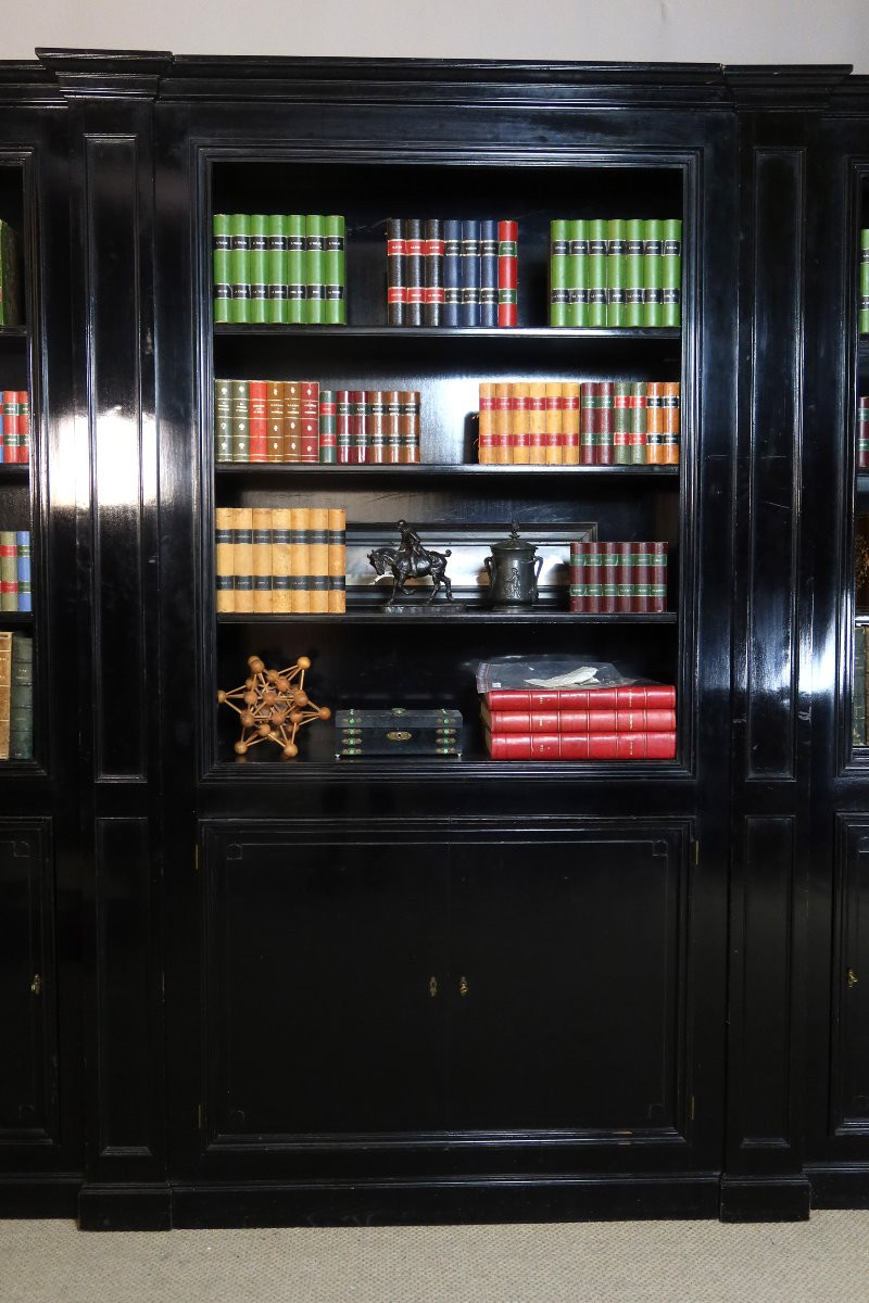 Large Library At Maison Jansen-photo-3