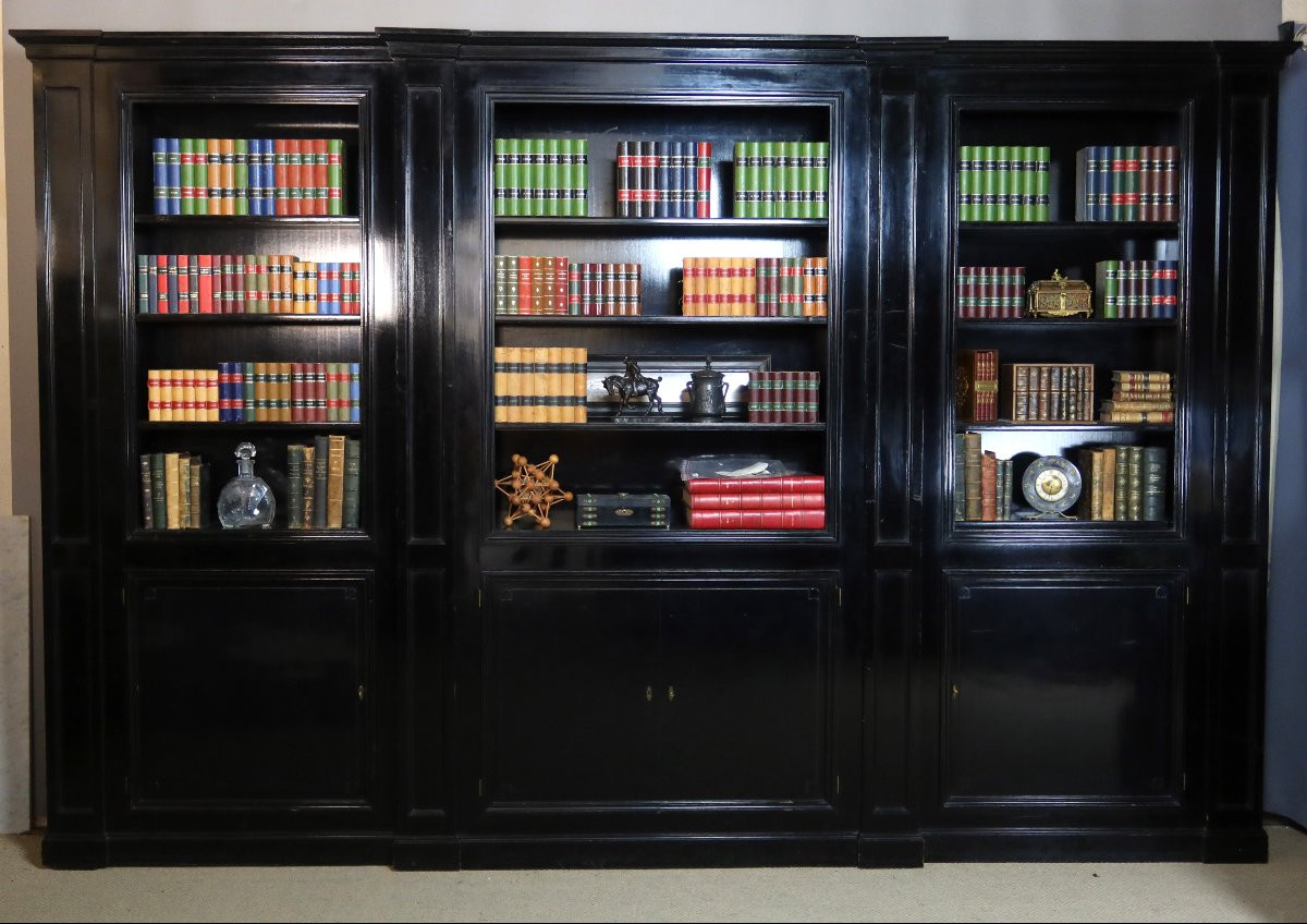 Large Library At Maison Jansen-photo-2