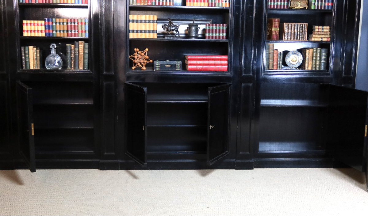 Large Library At Maison Jansen-photo-5