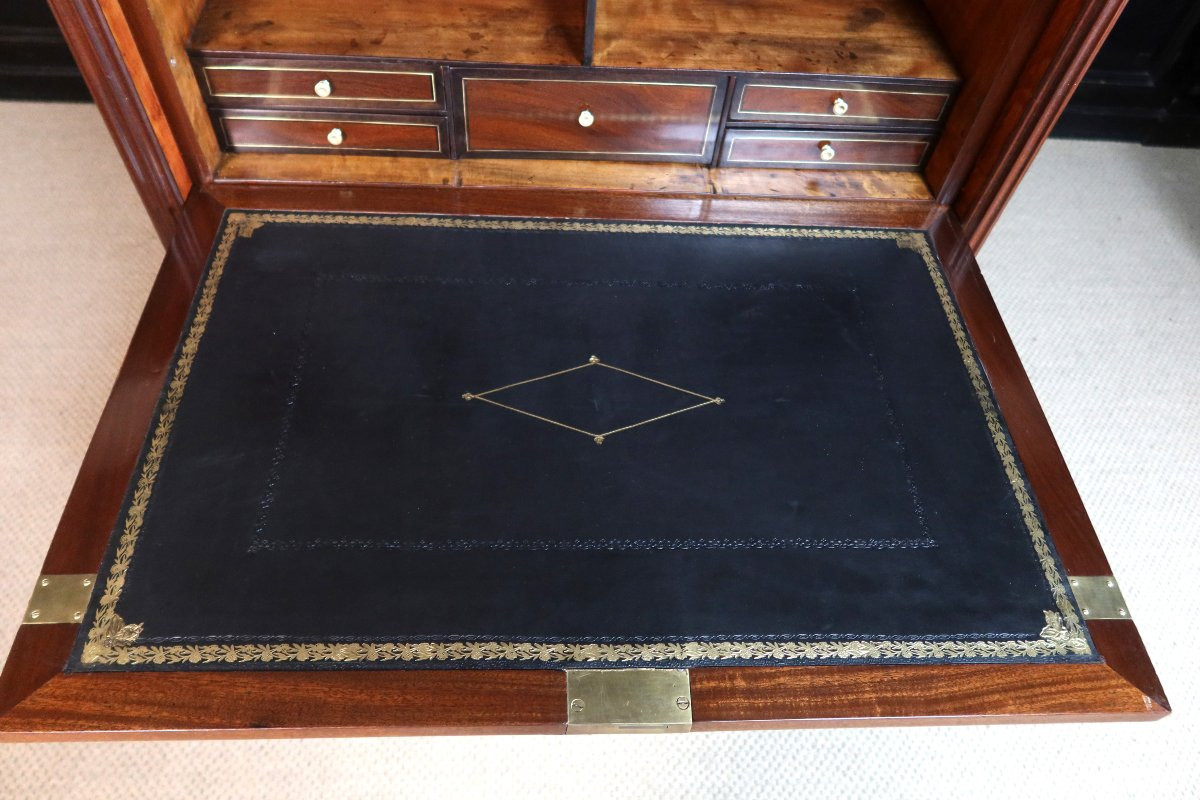 Louis XVI Mahogany Writing Desk-photo-2