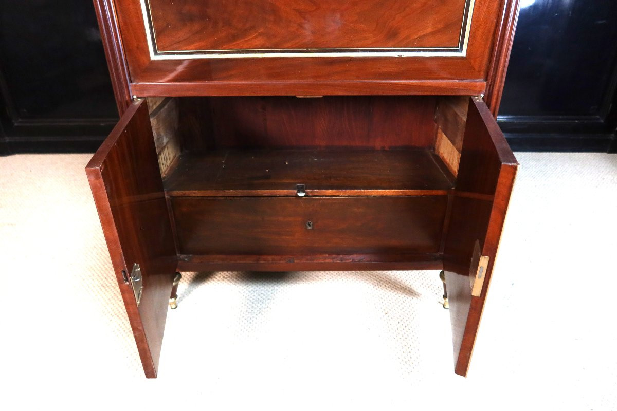 Louis XVI Mahogany Writing Desk-photo-5