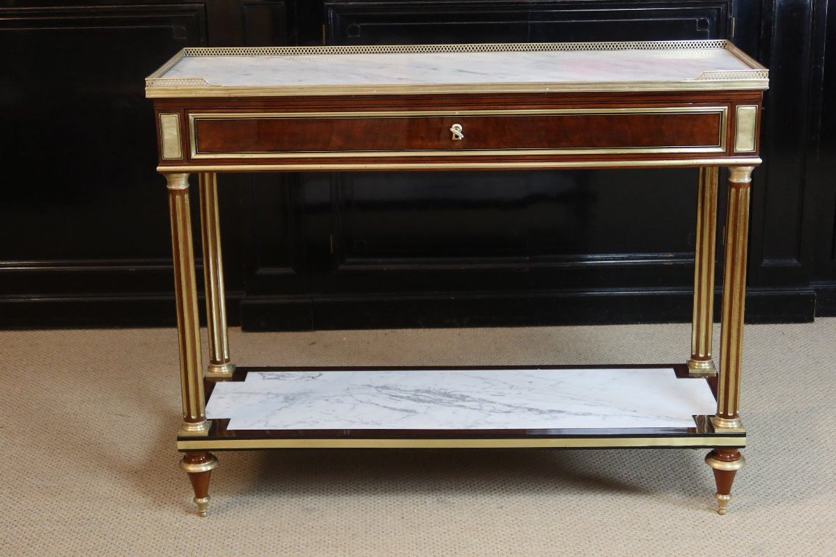 Louis XVI Console Late 18th Century-photo-2