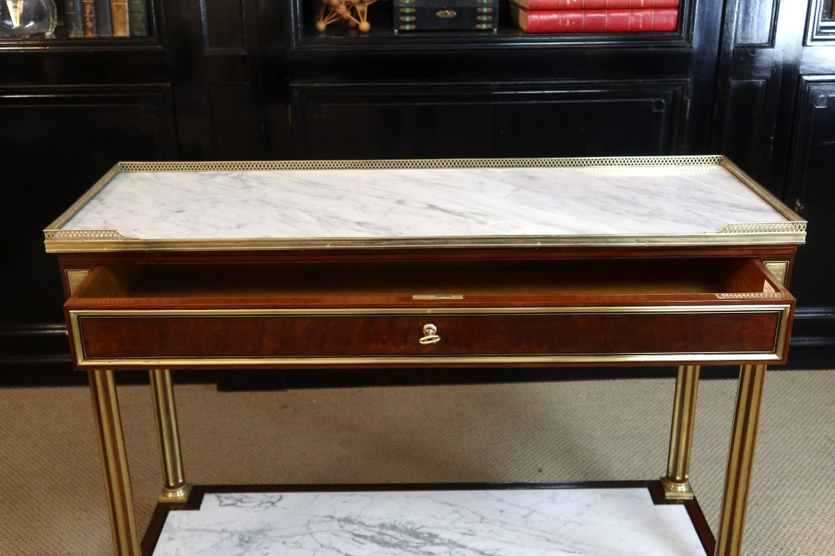 Louis XVI Console Late 18th Century-photo-3
