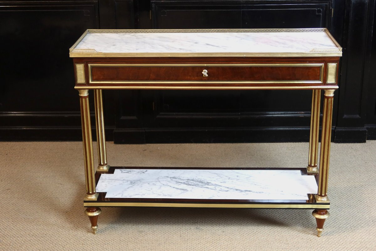 Louis XVI Console Late 18th Century-photo-1