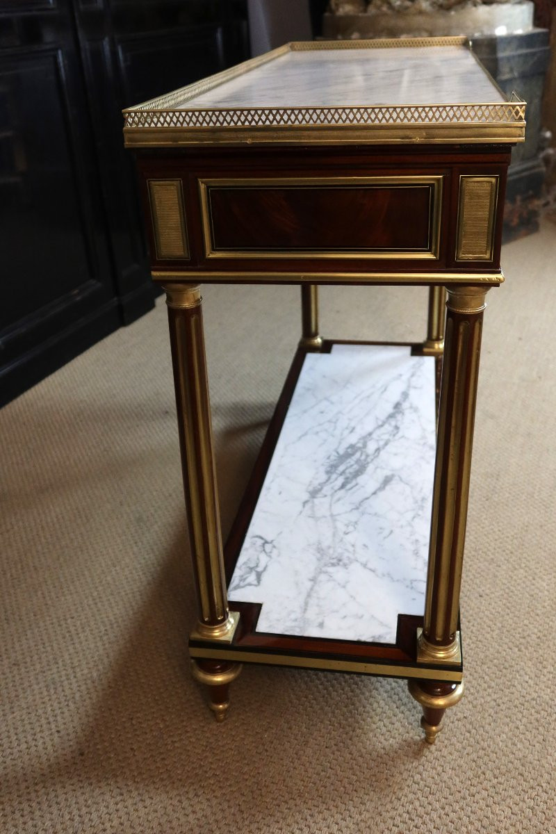 Louis XVI Console Late 18th Century-photo-5