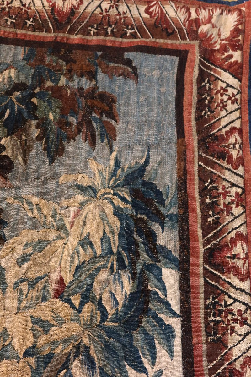 Grande tapisserie Aubusson XVIIIème siècle-photo-3