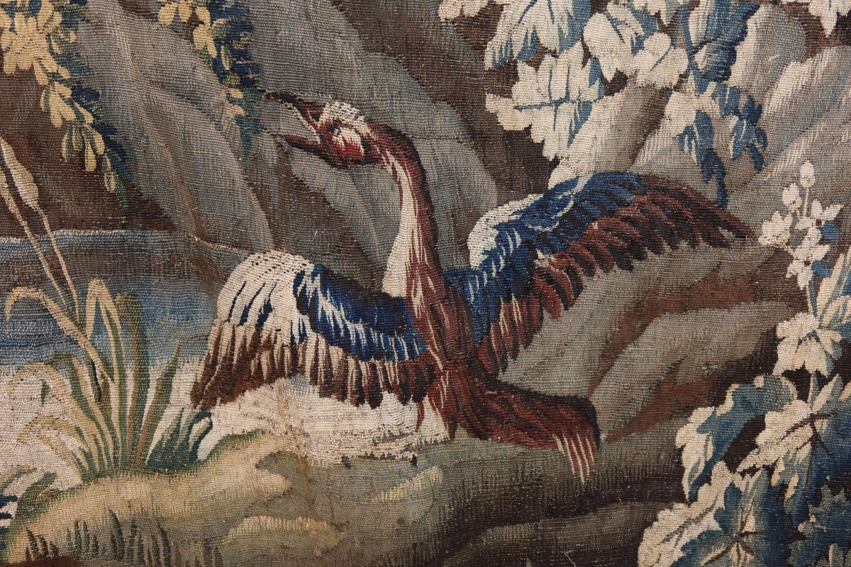 Grande tapisserie Aubusson XVIIIème siècle-photo-1
