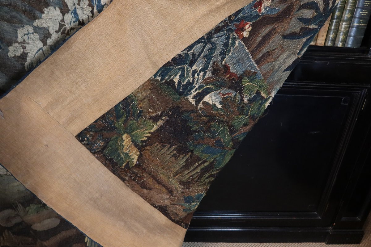 Grande tapisserie Aubusson XVIIIème siècle-photo-7