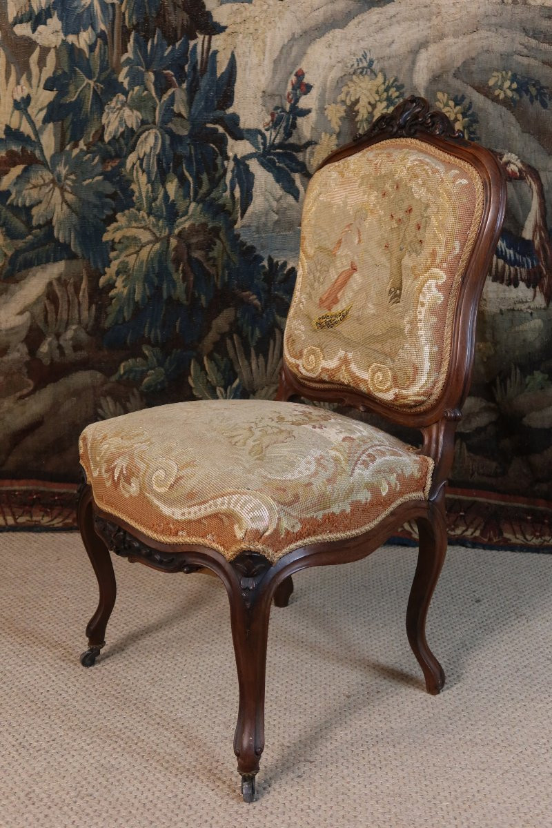 Important Napoleon III Salon Set-photo-4