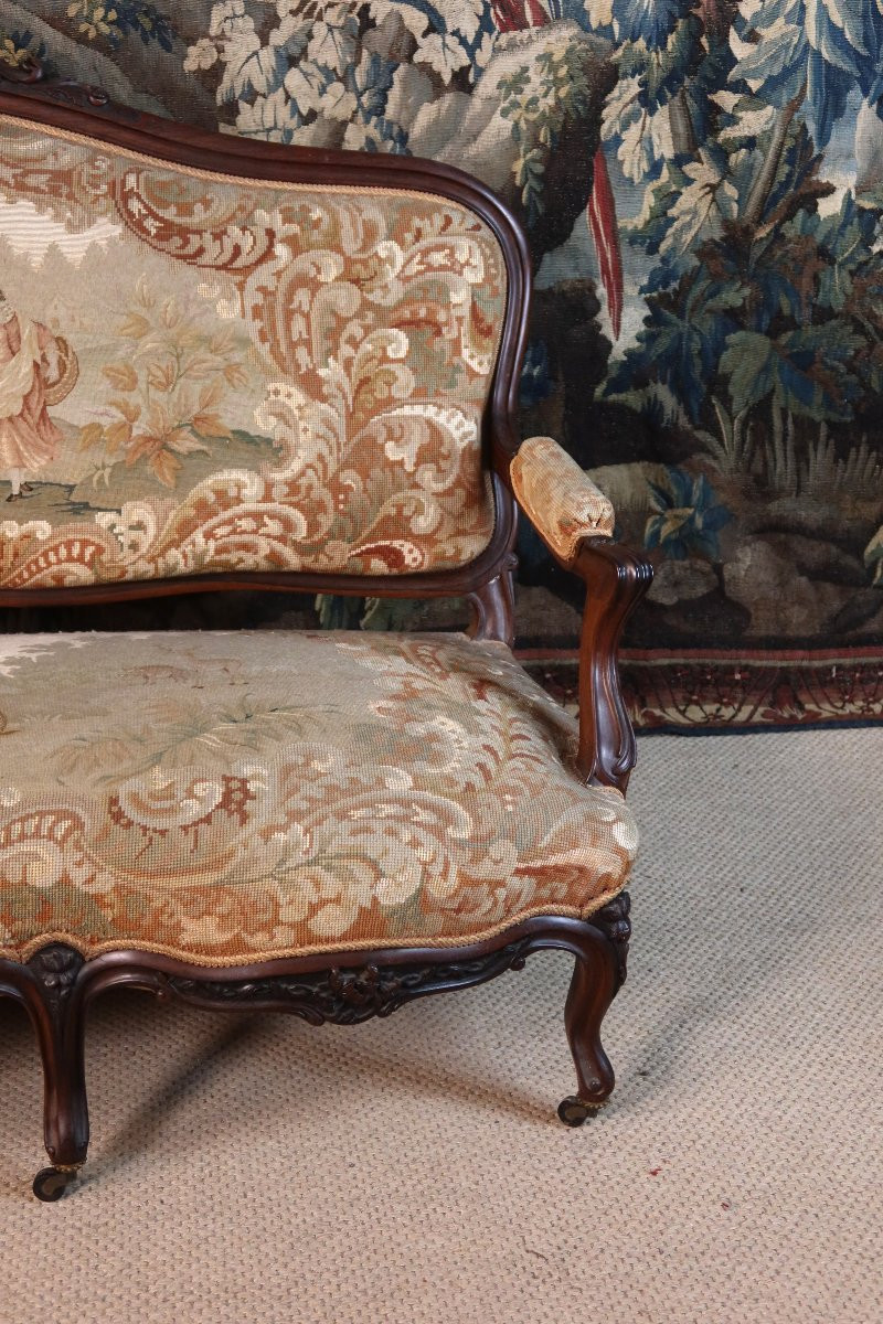 Important Napoleon III Salon Set-photo-7