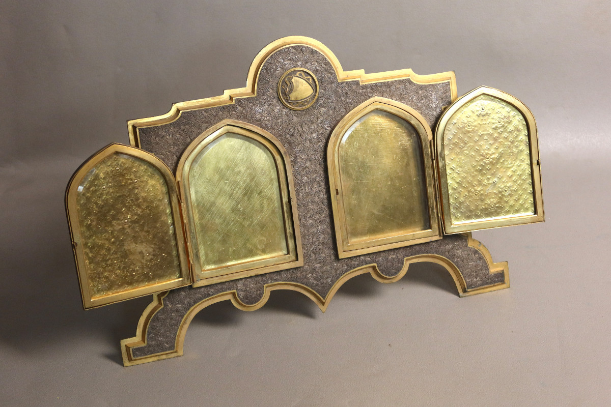 Porte-photos en bronze