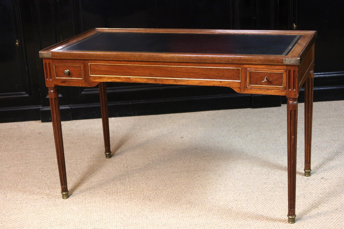 Table à jeux Louis XVI fin XVIIème début XIX ème siècle-photo-8