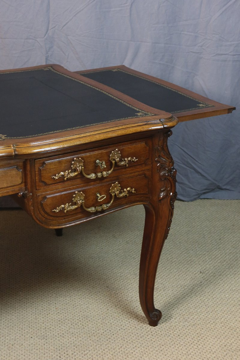 bureau en noyer de la maison Potheau Constantin XIX-photo-2