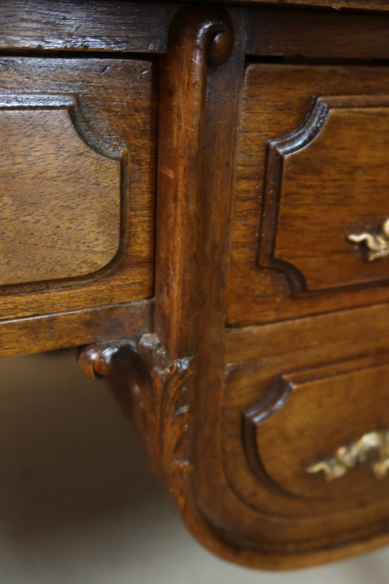 bureau en noyer de la maison Potheau Constantin XIX-photo-8