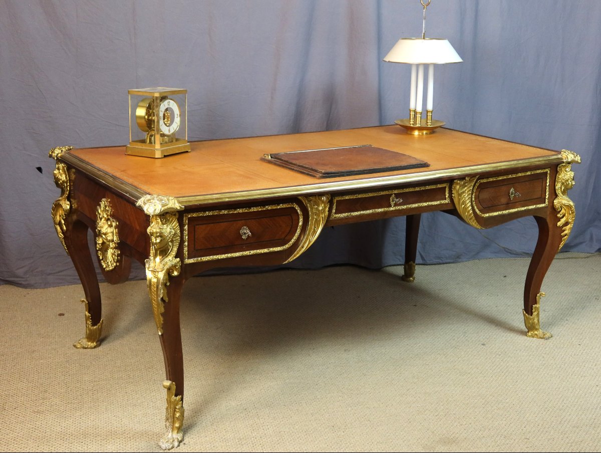 Large Louis XV-style Desk-photo-2