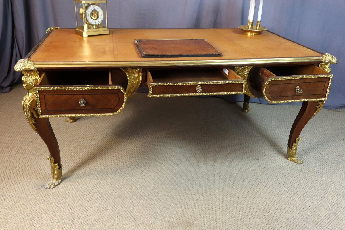 Large Louis XV-style Desk-photo-5