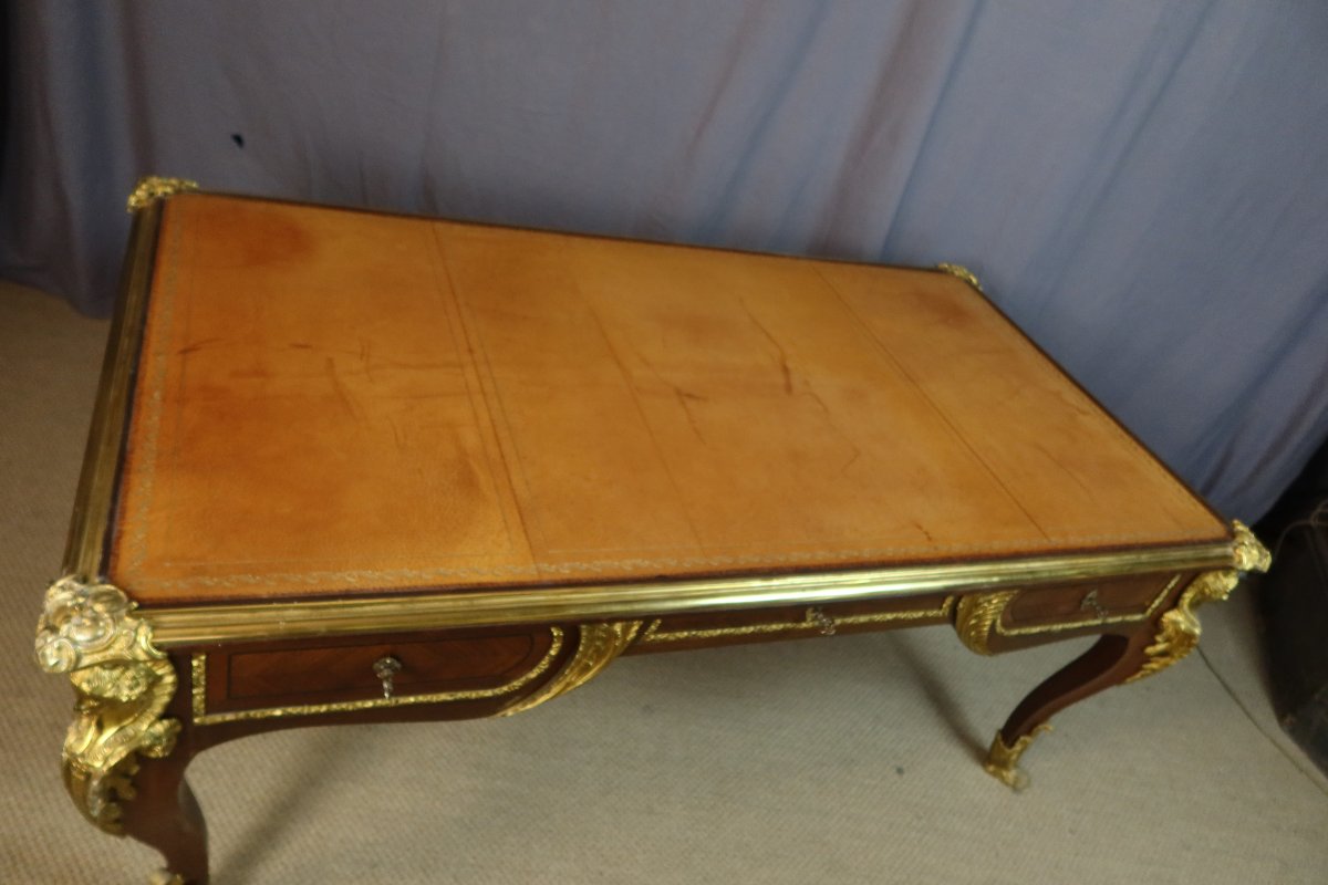 Large Louis XV-style Desk-photo-7