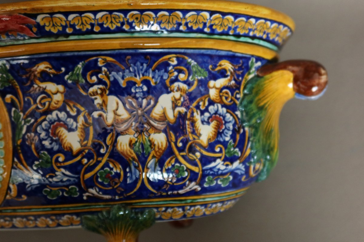 Gien Earthenware Garden Figurine -photo-4