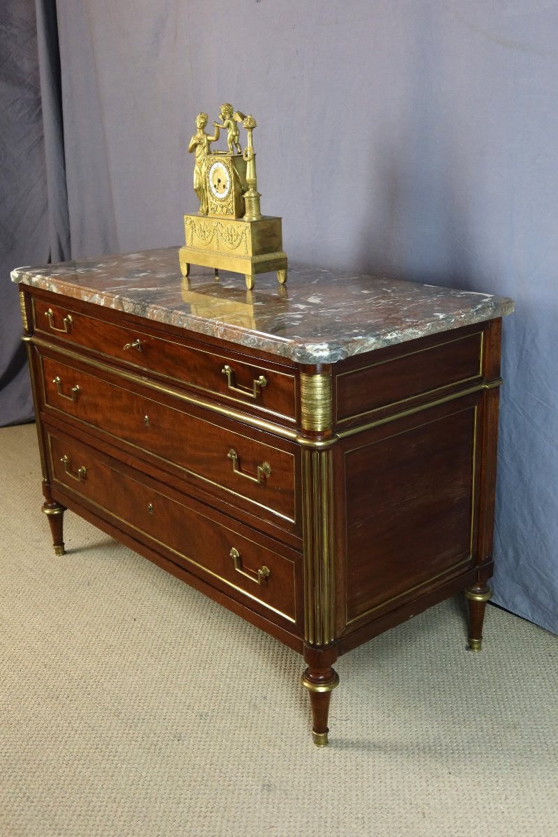 Louis XVI Chest Of Drawers-photo-2
