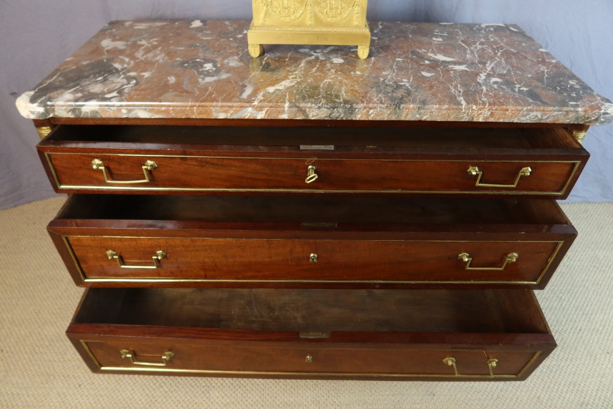 Louis XVI Chest Of Drawers-photo-4