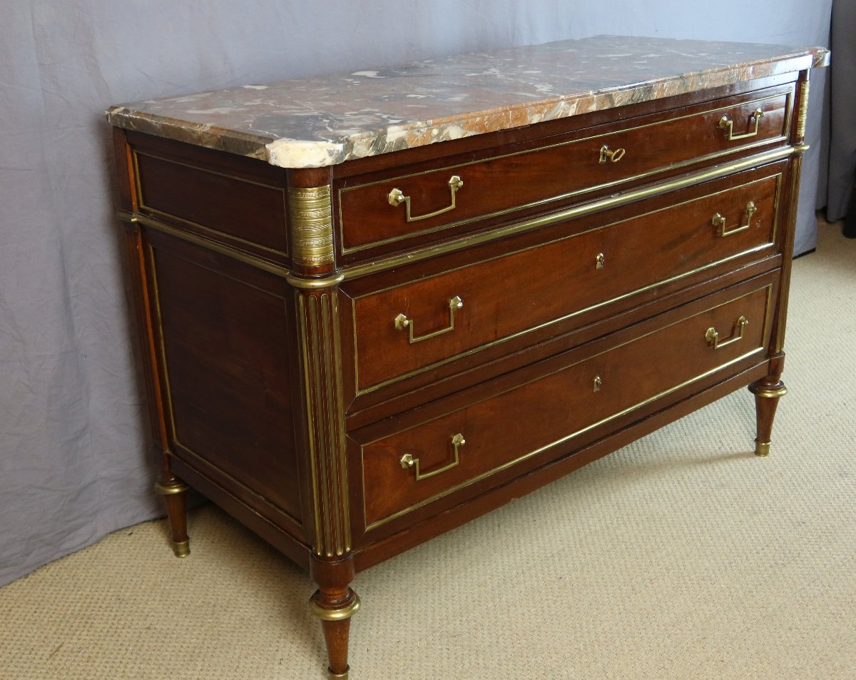 Louis XVI Chest Of Drawers-photo-5