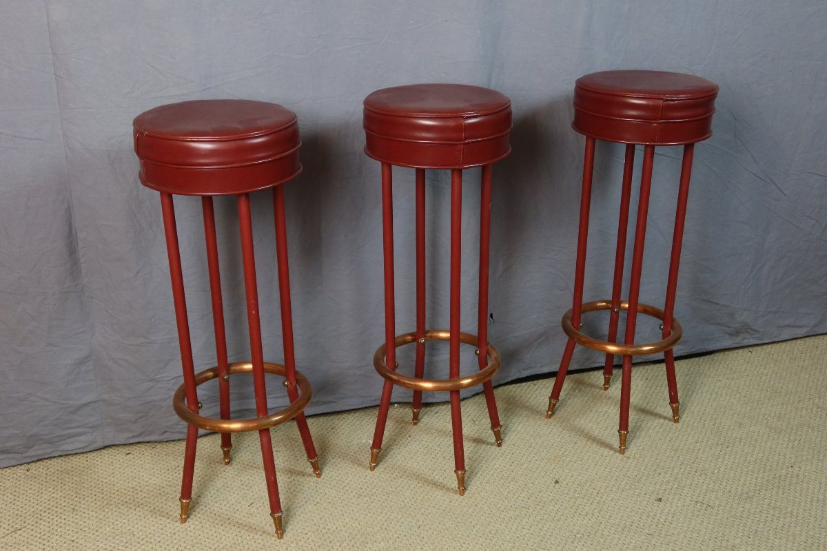Three Bar Stools