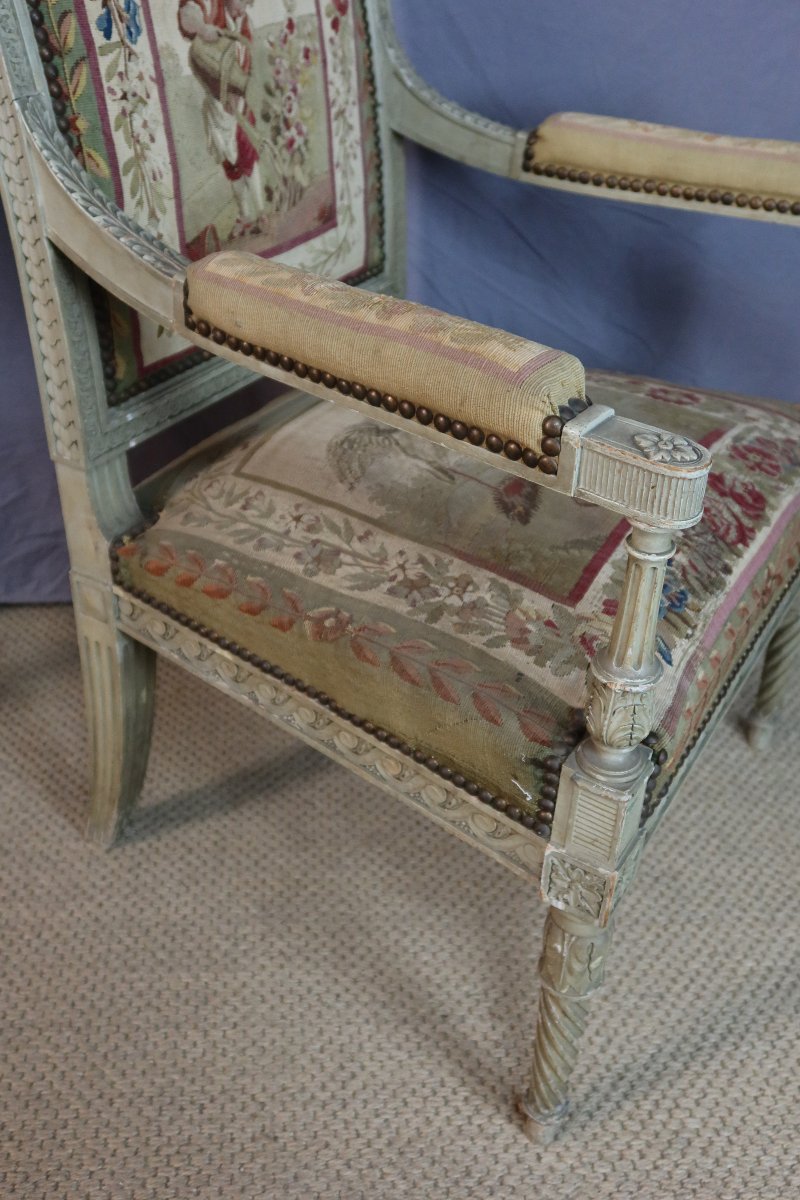 Pair Of Armchairs -photo-3