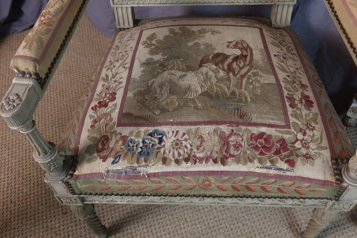Pair Of Armchairs -photo-5