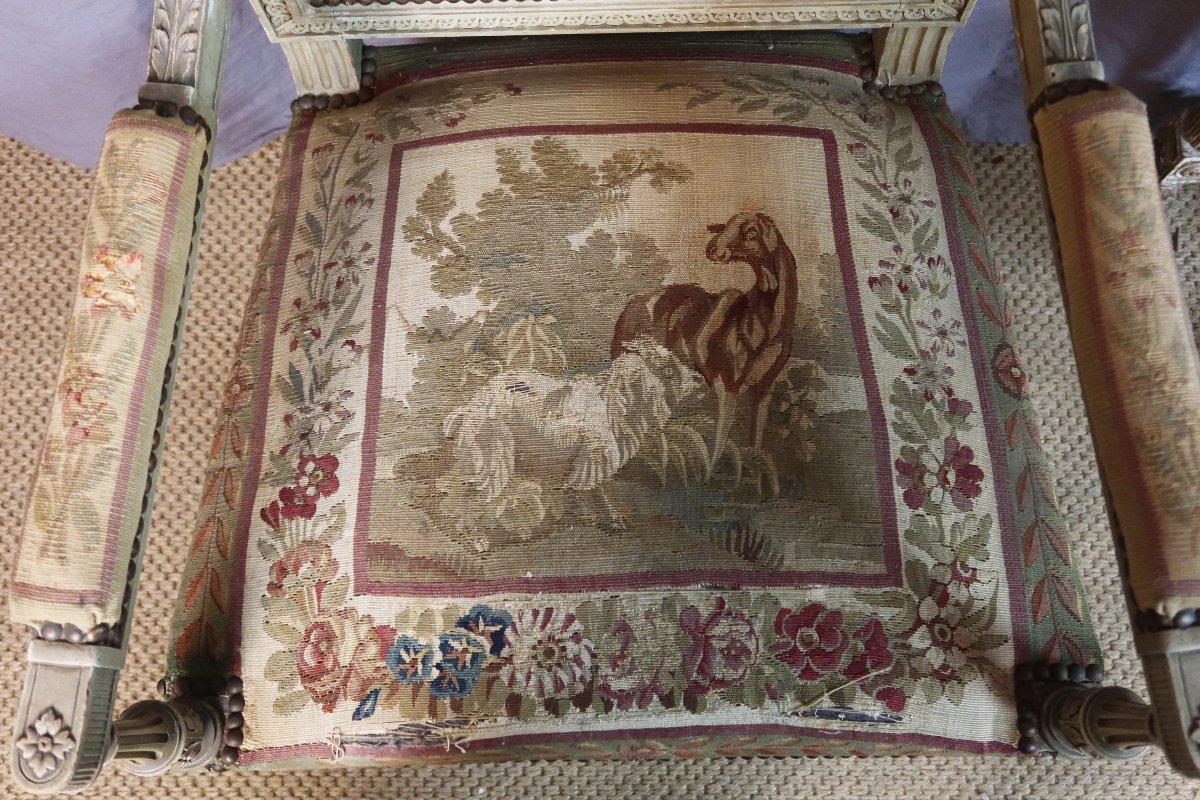 Pair Of Armchairs -photo-7