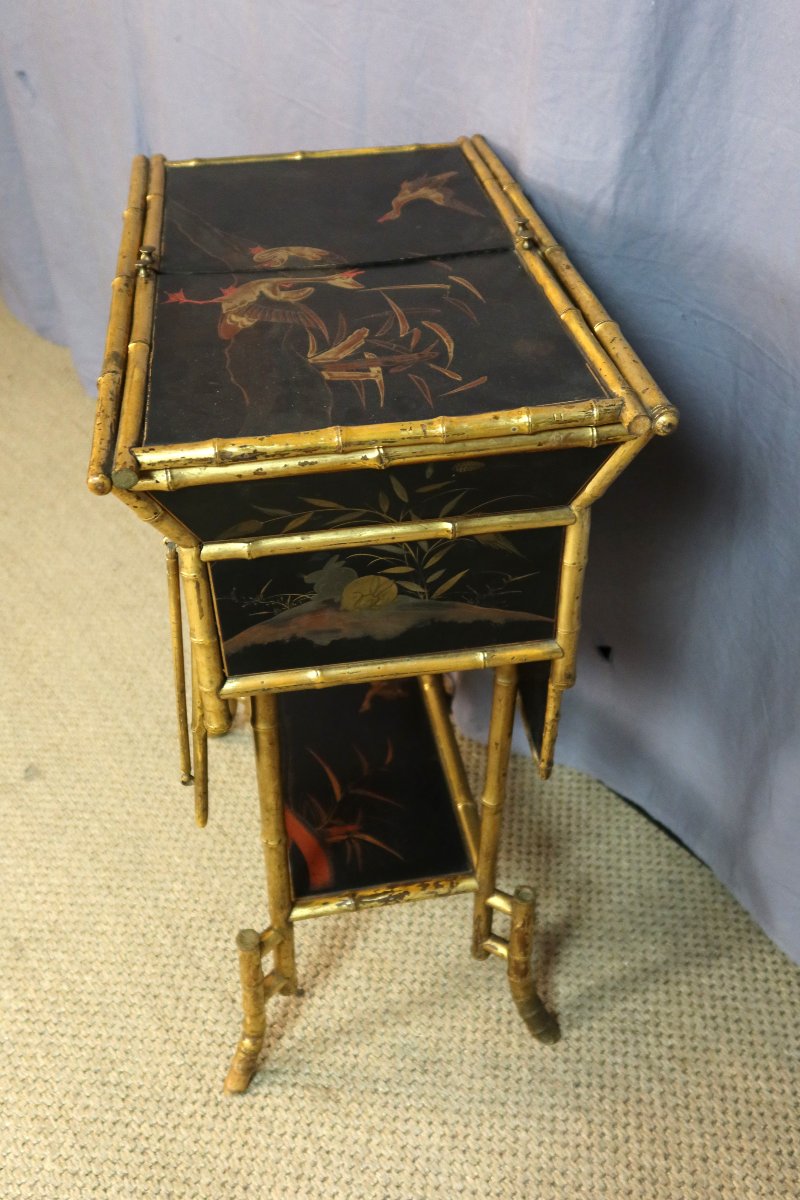 Table d'appoint époque Napoléon III-photo-4