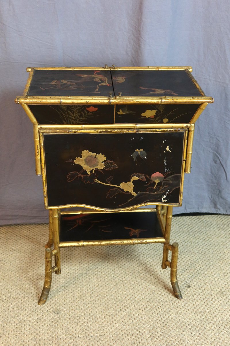 Table d'appoint époque Napoléon III-photo-5