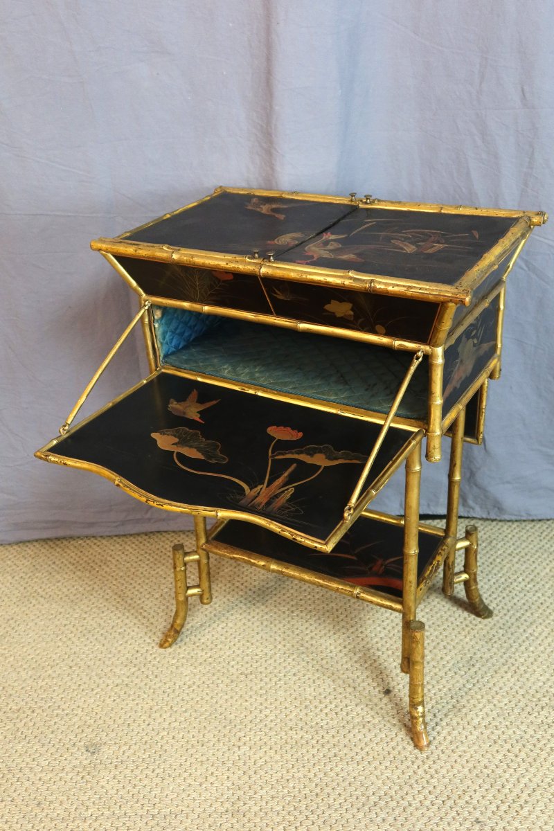 Table d'appoint époque Napoléon III-photo-6