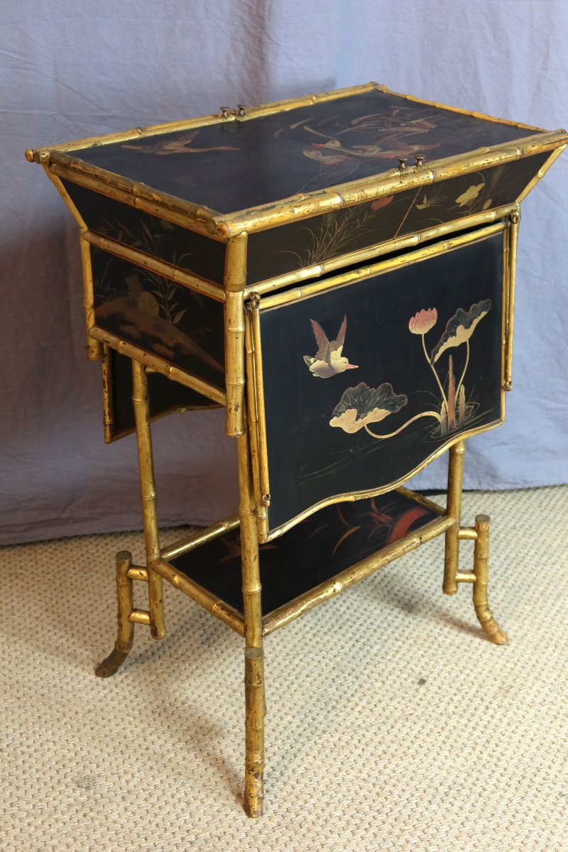 Table d'appoint époque Napoléon III-photo-8