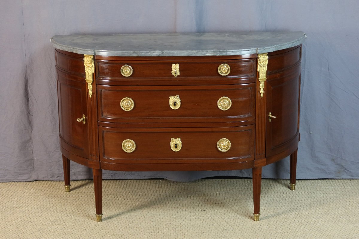 Commode d'époque Louis XVI-photo-3