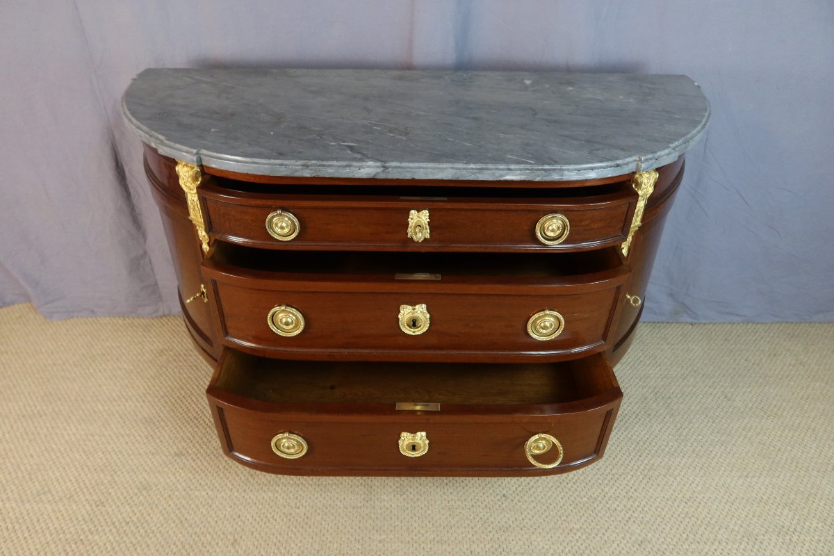 Commode d'époque Louis XVI-photo-4