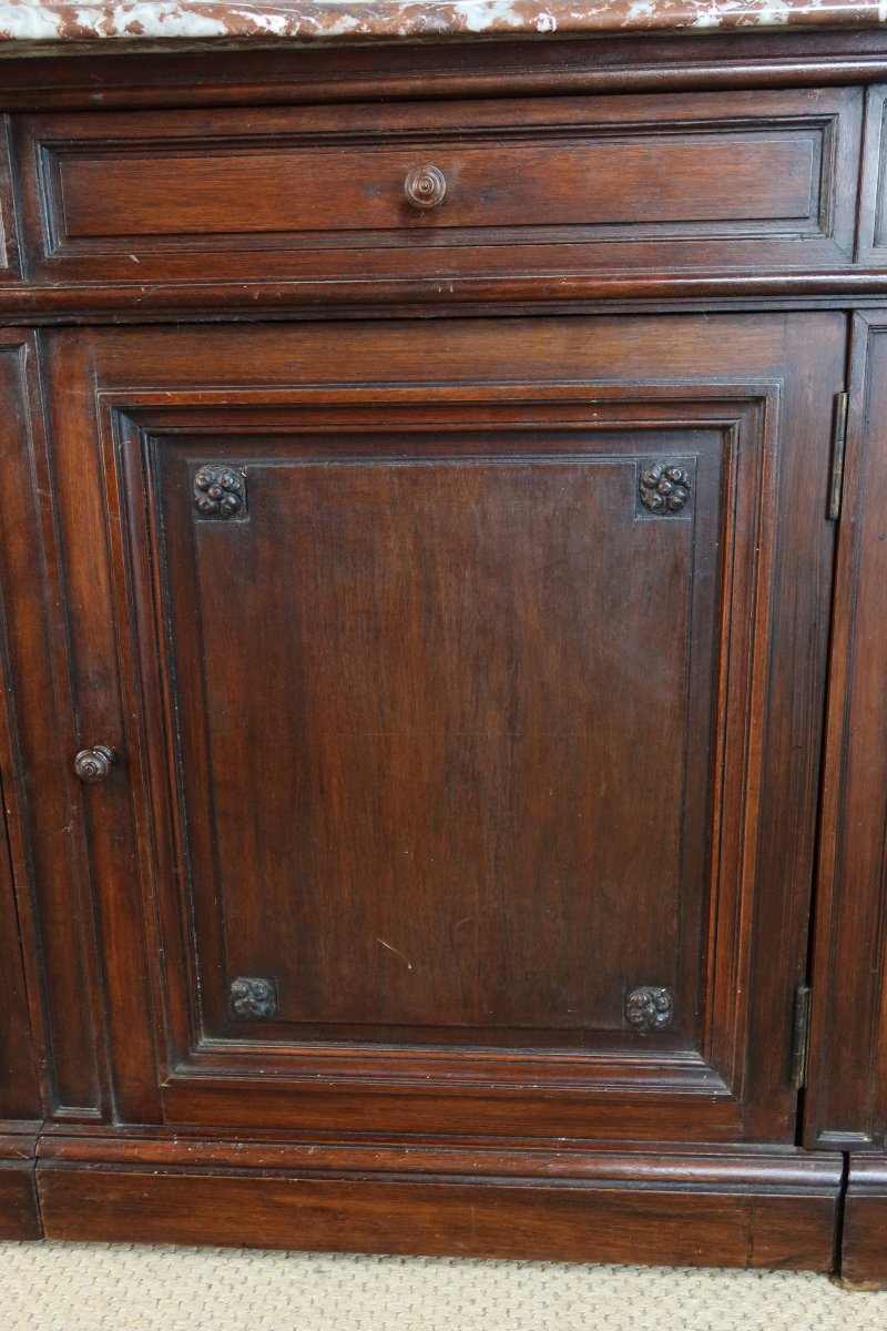 Meuble de toilette en acajou XIXème siècle-photo-2