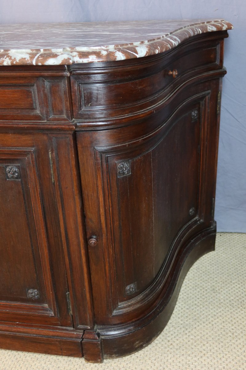 Meuble de toilette en acajou XIXème siècle-photo-5