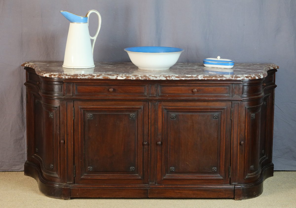 Meuble de toilette en acajou XIXème siècle