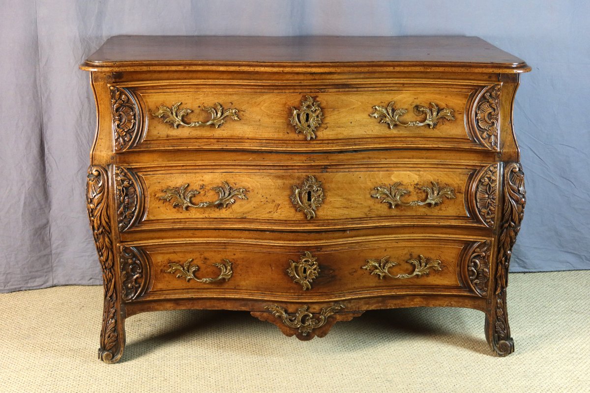 18th-century Lyon Chest Of Drawers-photo-3